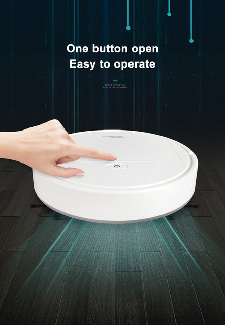 Household smart robot vacuum sweeper