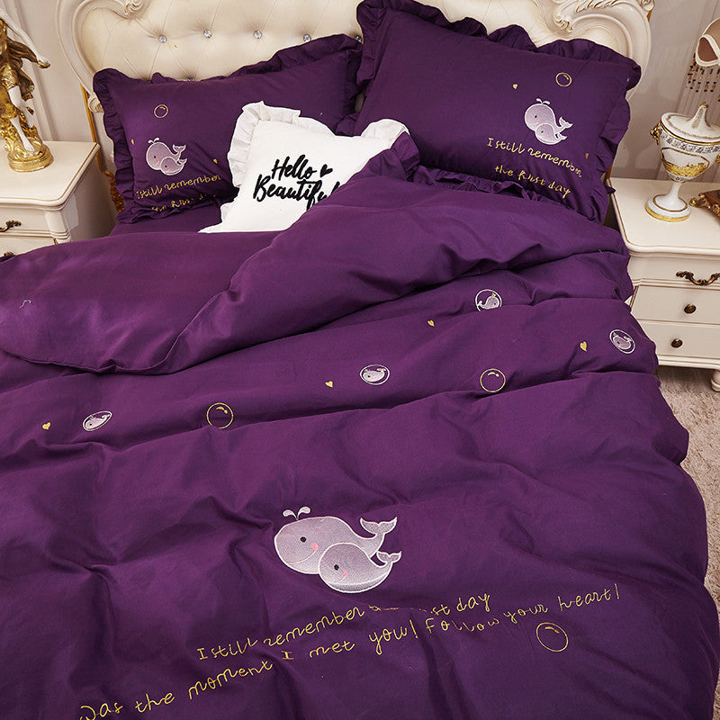 Princess wind bed cover