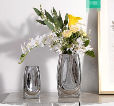 Silver Decoration Flower Vase