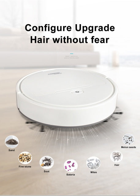 Household smart robot vacuum sweeper