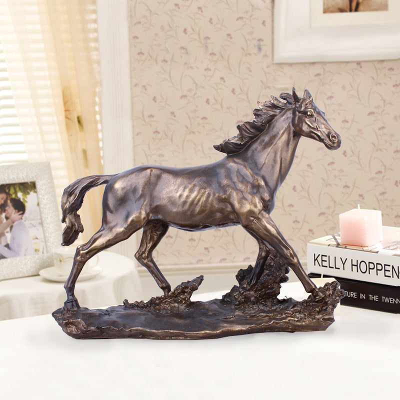 Horse Statue Lucky Mascot Figurines